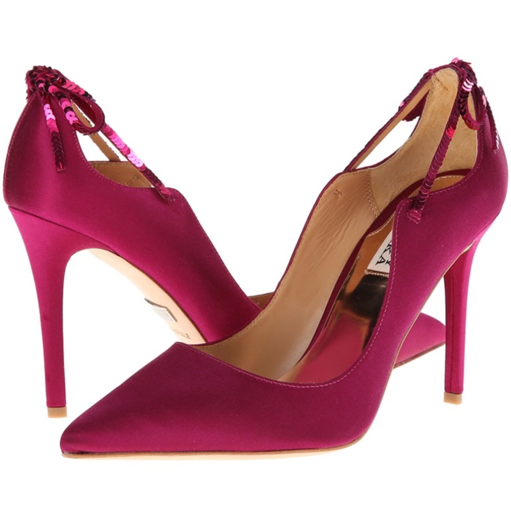 NIB Badgley Mischka Jewel Heels
